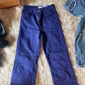 ZARA Blue/purple jeans